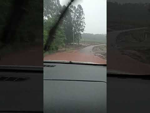Fortes chuvas atingindo sudoeste do Paraná verê dia 03-05