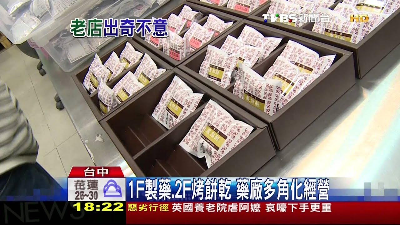 不只賣藥!多角經營 藥廠賣手作餅乾