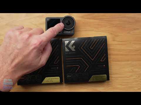 DJI Action 3 ND filter and ND with polarizer filter compare