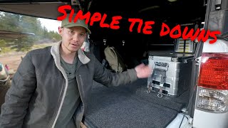 The BEST Way to Strap Down Camping Gear | Truck Camper