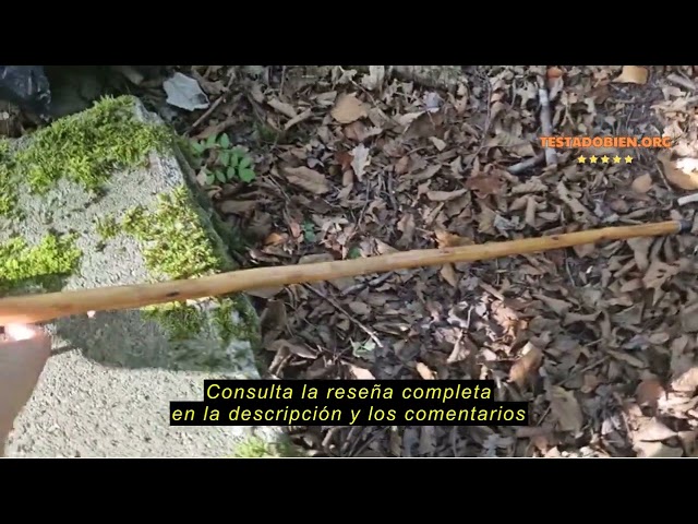Vídeo relacionado con SATURNIA - Baston Bordon Caminar 1,25 metros con Colgador