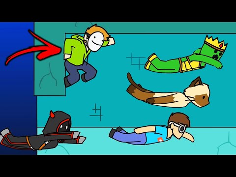 Dream Outsmarts Hunters in Minecraft - 4 Min ANIMATED