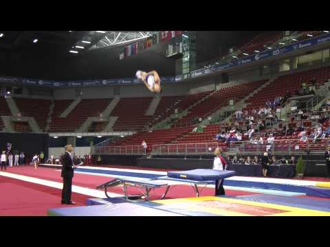 Alex Renkert - Pass 2 - 2013 World T&T Championships - DMT Qualification