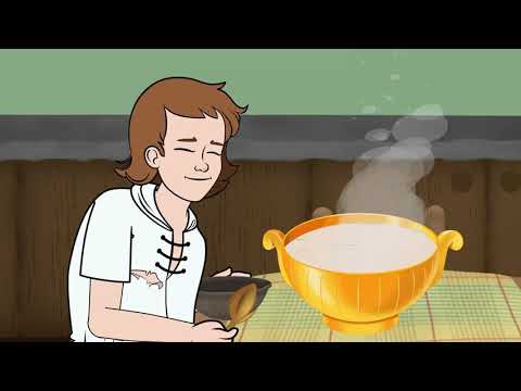 La Bouillie Sucrée (Sweet Porridge) | Conte pour Enfants | Dessin Animé avec Les P'tits z'Amis
