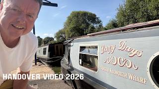 LAZY DAYS HANDOVER 2026 | NORTH KILWORTH NARROW BOAT HIRE🧡
