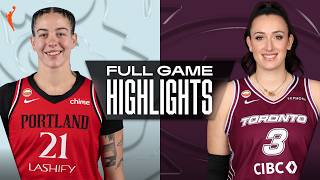 5월24일 포틀랜드 토론토 WNBA 하이라이트