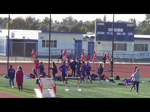 FSB 200m Heat 4 vs Troy 3-14-18 - Los Alamitos Boys