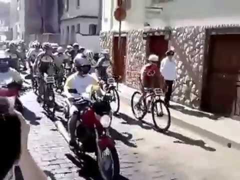 Largada da 1ª Maratona XC de MTB....AACCAMP