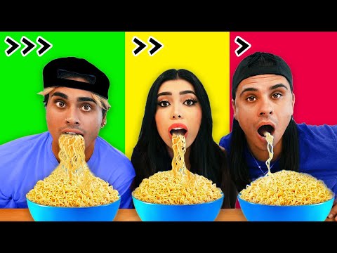 FAST, MEDIUM, or SLOW FOOD CHALLENGE!