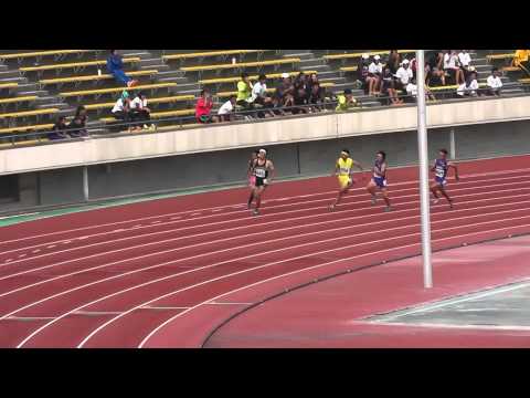 2014.8.22 兵庫県高校ユース 男子1年200m 決勝