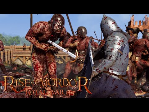 GONDOR COMES TO THE AID OF ROHAN! - Rise of Mordor Total War Multiplayer Siege