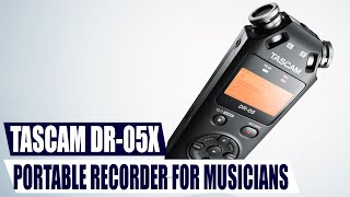 Tascam DR-05X Review: The ULTIMATE Portable Recorder for Musicians? (Hands-On Test!)