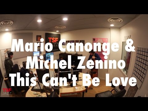 Le duo Mario Canonge et Michel Zenino en session live sur TSF JAZZ