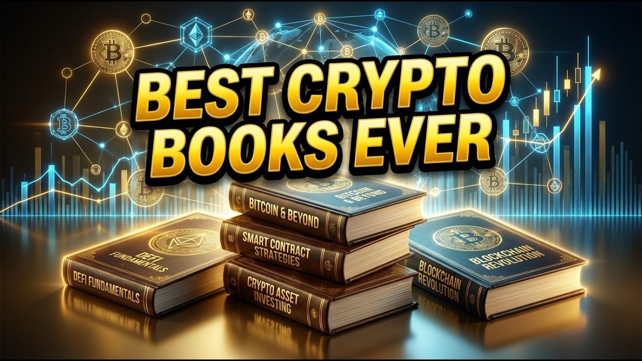 Best Crypto Books 📚 Top Reads to Master Bitcoin & Blockchain