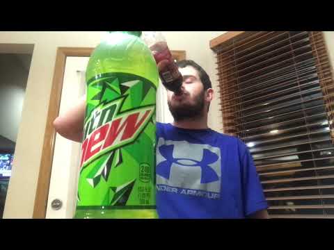 Dr Pepper vs mtn dew chug comparison