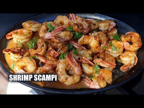 Shrimp Scampi On The Blackstone Griddle