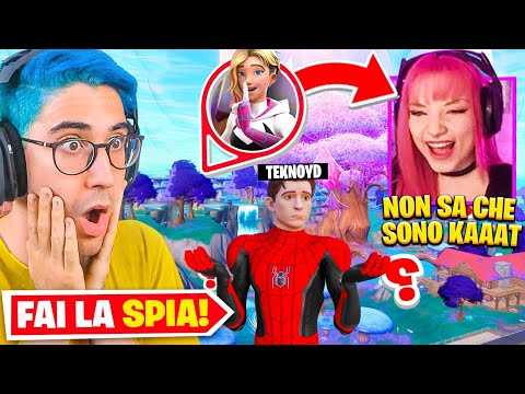 KAAAT ENTRA DI NASCOSTO nel NASCONDINO CON LA SPIA su FORTNITE !