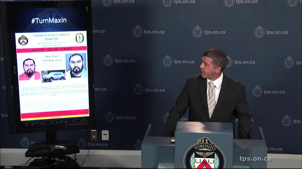 Homicide Detective Sergeant Stacy Gallant makes a plea for information leading to the arrest of Max Tutiven. Vaishali and Rishabh Prajapati also make a plea for information.