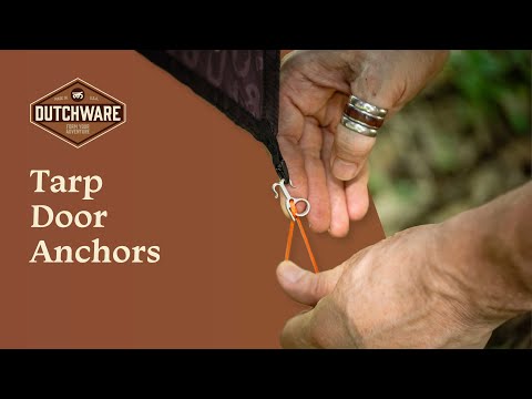 Secure Your Tarp Doors like a Pro with DutchWare's Tarp Door Anchor!