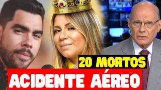 TRAGÉDIA NAS NUVENS: 20 Famosos Brasileiros Que Morreram Em Acidentes Aéreos E Pararam O País!