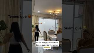 TEMEN VS SUAMI ? #shorts #short #shortvideo #shortsvideo