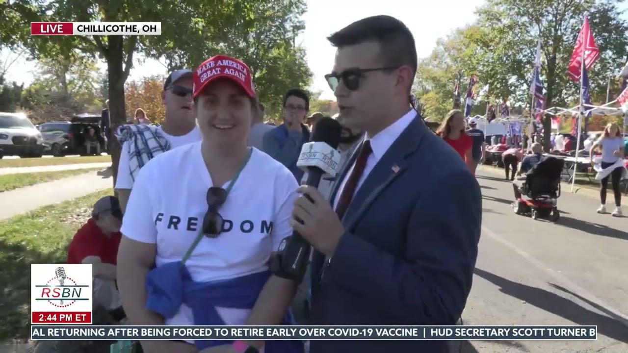 Ohio Patriots Deliver Message to President Trump Ahead of Chillicothe Rally - 10/28/26