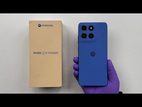 Moto G57 Power Unboxing - ASMR