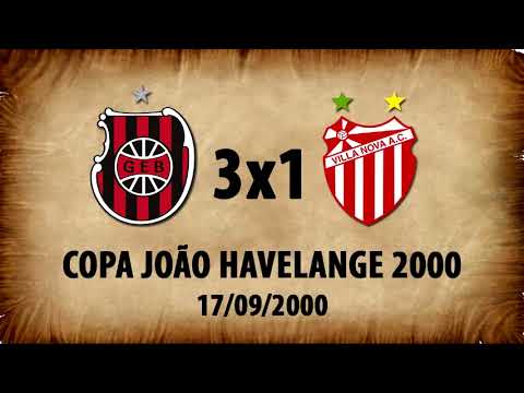 G.E.Brasil 3x1 Villa Nova-MG - Copa João Havelange 2000