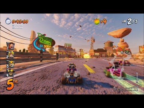 Crash Team Racing Nitro-Fueled - Nitros Oxide Gameplay (PS4 HD) [1080p60FPS]