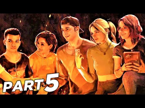 THE QUARRY PS5 Gameplay Commentary Part 5 - CAMPFIRE (FULL GAME)