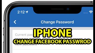 How to Change Facebook Password on iPhone
