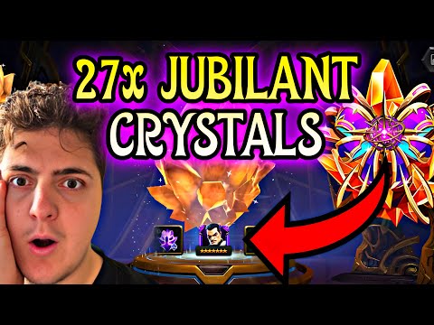 27x JUBILANT CRYSTALS OPENING! | PUNISHER 7⭐?! | JUBILANT CRYSTALS | BANQUET 2025 | MCOC