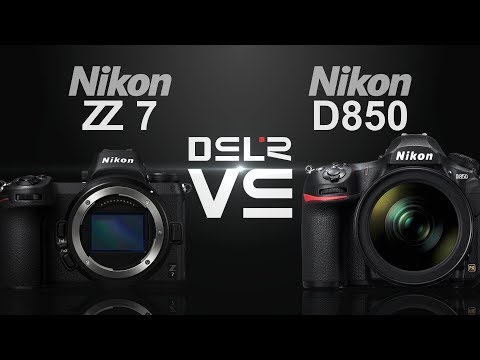 Nikon Z7 vs Nikon D850