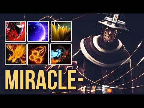 Miracle- Epic Rubick 9k Mind Plays Non-Stop Spell Stealing - Dota 2