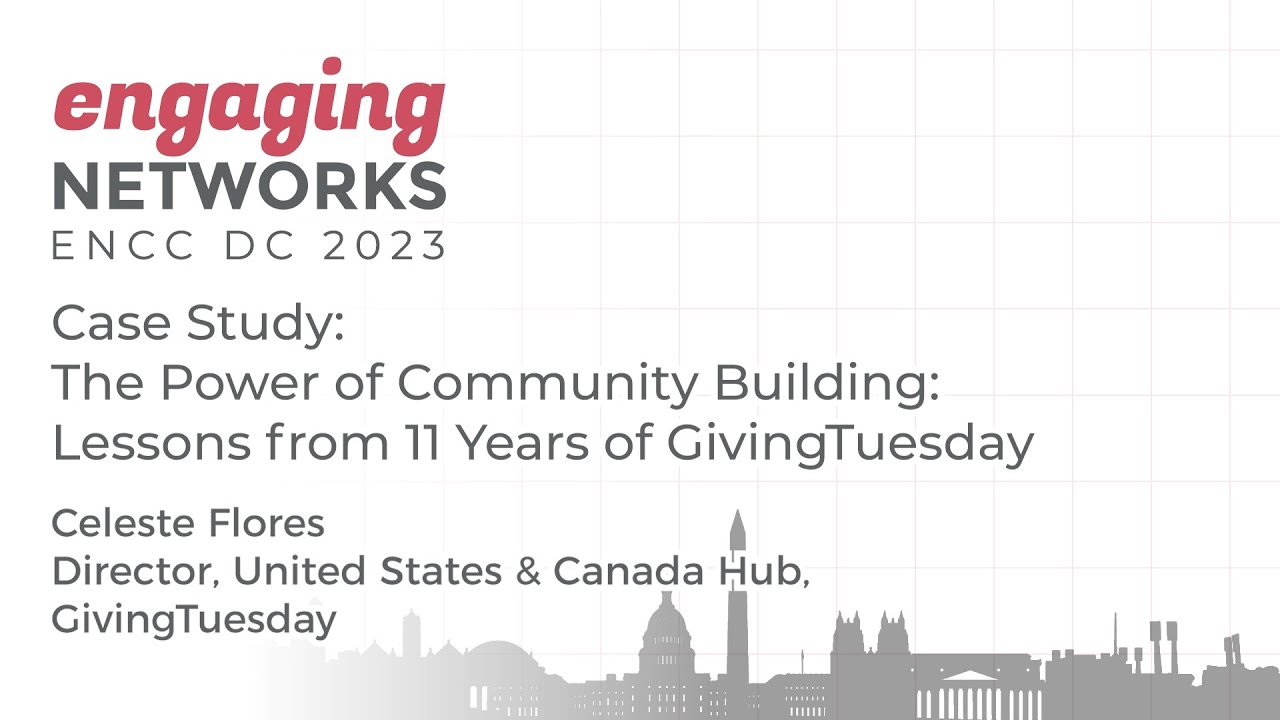 The Power of Community Building: Lessons from 11 Years of GivingTuesday