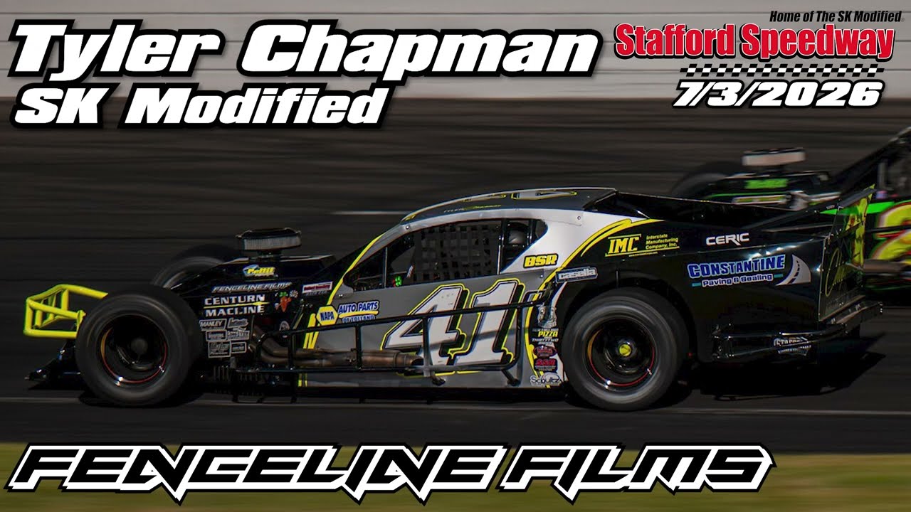 Tyler Chapman SK Modified at Stafford Speedway