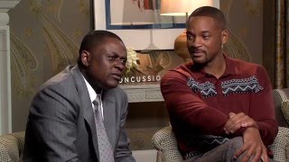 Concussion: Will Smith & Dr. Bennett Omalu Official Interview | ScreenSlam video