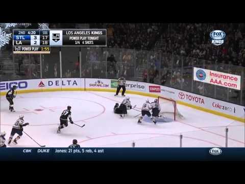 St  Louis Blues vs  Los Angeles Kings 18 12 2014