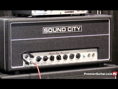 SNAMM '16 - Sound City Amps Master Lead 50 & Master One Hundred Demos