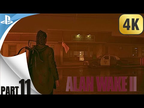 Alan Wake 2 PS5 Gameplay Walkthrough Part 11 (4K 60 FPS Full Game) No Commentary