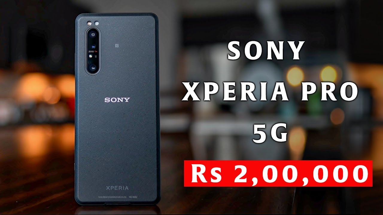 Rs 2,00,000 ரூபாய் இருந்தால் Sony Xperia Pro 5G வாங்கலாம் 🔥🔥| Sony Xperia Pro 5G | Just Karthik