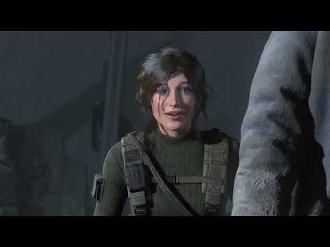 Rise of the Tomb Raider entering geothermal vally and meeting jacob again