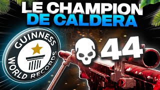 un RECORD DU MONDE! 44 kills sur Champion de Caldera!