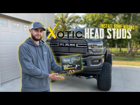 INSTALLING HEAD STUDS ON MY 5TH GEN CUMMINS!