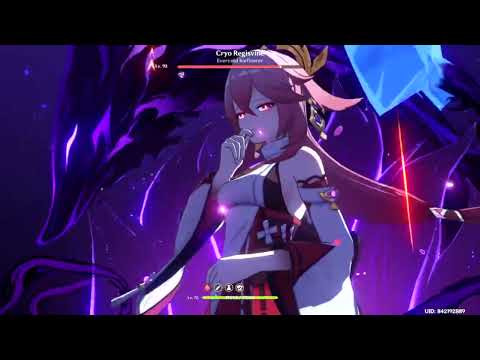 Level 70 Yae Miko damage test
