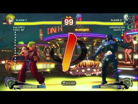 HIROPON [Seth] vs step1091x [Ken] SSF4 Japanese Online Ranked Matches - TRUE-HD
