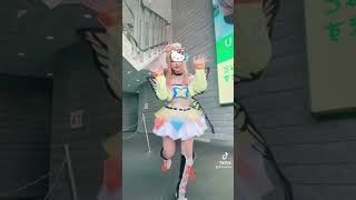 練習5日目チラ(   ˙꒳¯  ) 🦋.*˚ #music #rock #song #cosplay #japan #anime #コスプレ #踊ってみた #lovelive #wcs #コスサミ