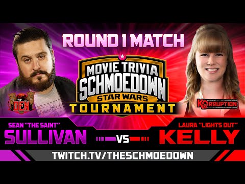 Star Wars Tournament: Sean Sullivan vs Laura Kelly - Movie Trivia Schmoedown
