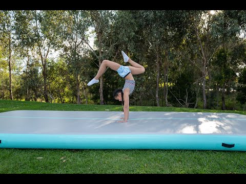 Inflatable Gymnastics Mat 2m Wide - Gym Plus