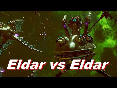 Eldar vs Eldar! Rank 102, Heroic Difficulty, 1500 Points - Battlefleet Gothic Armada